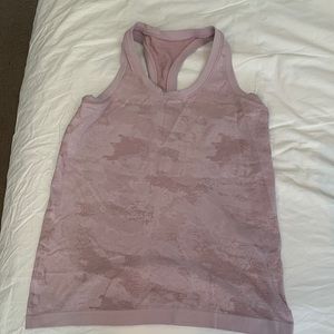 Athleta tank top color pink size small